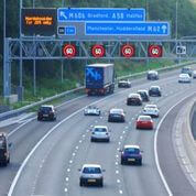 traffic on motorway