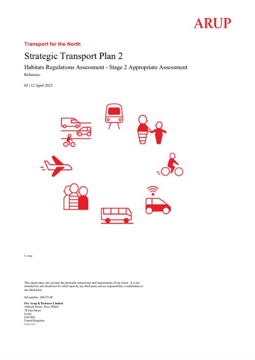 Annex 5 The HRA Main Report and Appendices cover