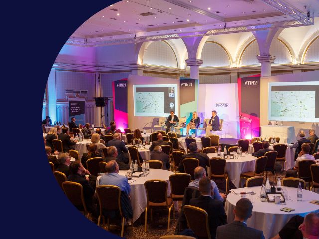 Main hall at TfN Conference 2021