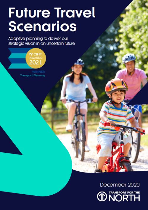 Future Travel Scenarios cover with CIHT award
