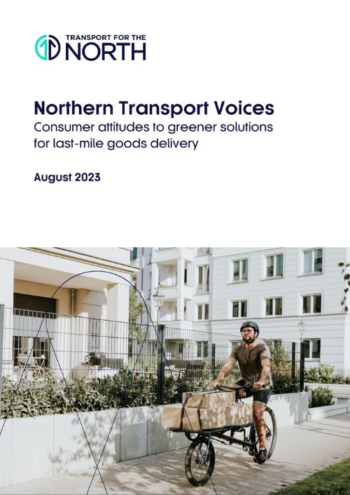 Consumer attitudes to greener solutions for last-mile goods delivery cover