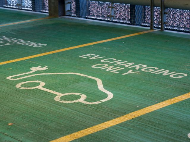 Electric Vehicle Charging parking space
