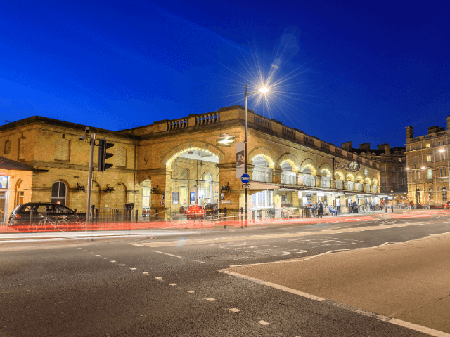 York Train Station Exterior