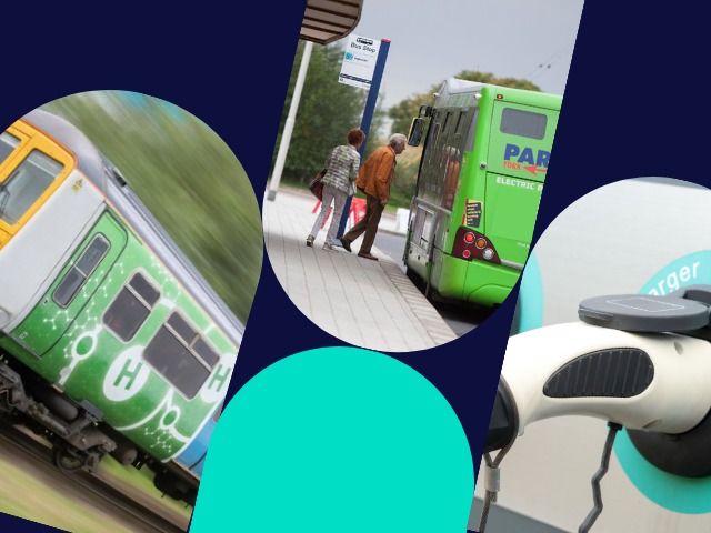 decarbonisation, hydro train, electric bus, ev charge